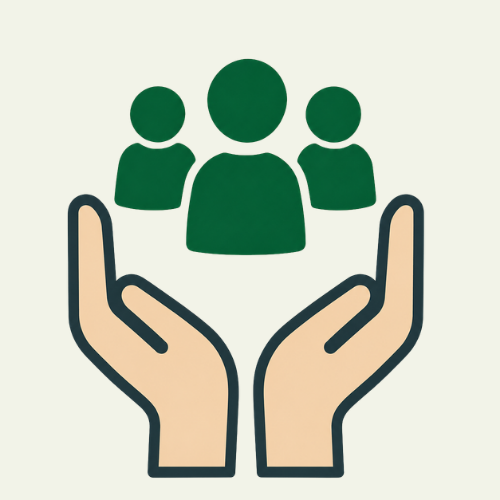 Community movement icon