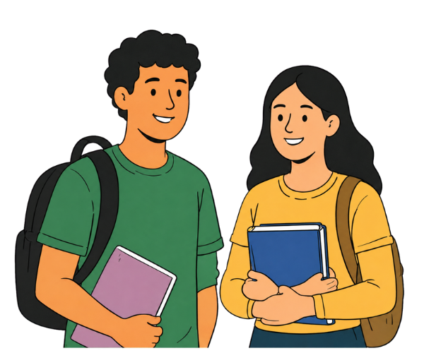 Students learning through the Raddi Se Shiksha initiative